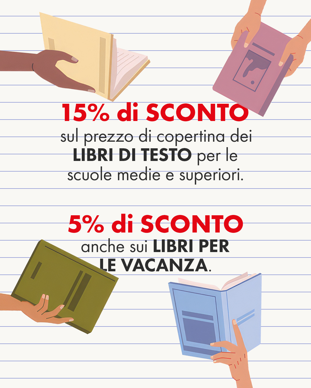 Sconto libri coop