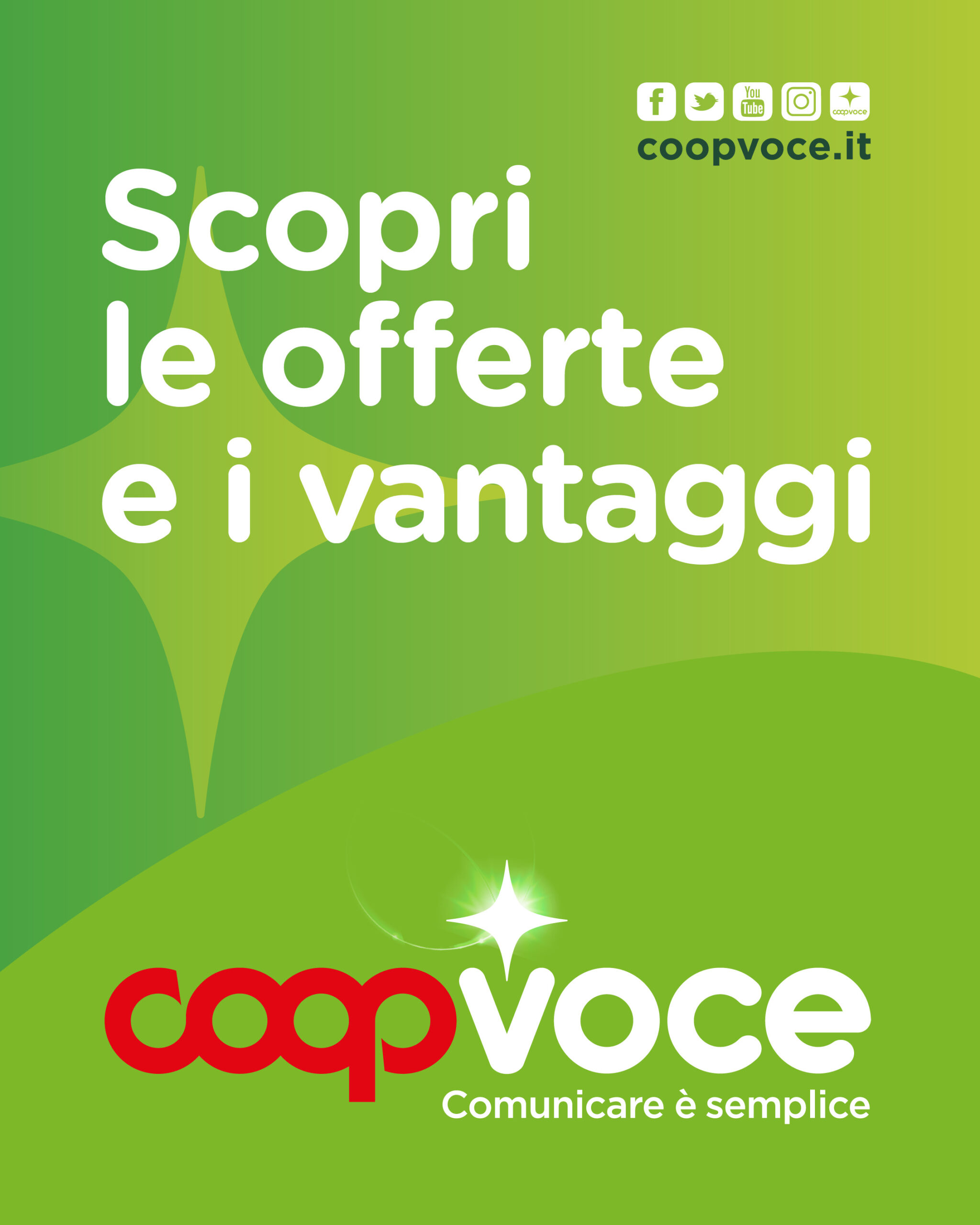 Scopri le offerte e i vantaggi Coopvoce